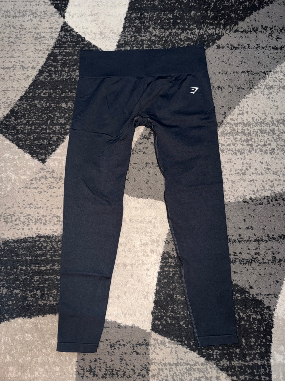 Never Worn Gymshark Black High-Waist Leggings